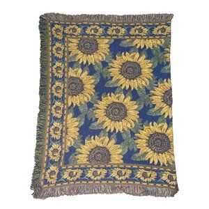 Afghan Embroidered Tapestry / Blanket Throw